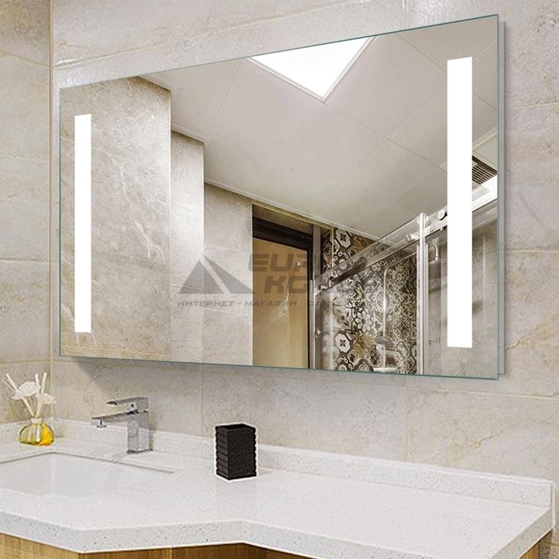 DUSEL Зеркало с подогревом, LED подсветкой Smart DE-M1041 70x90 см